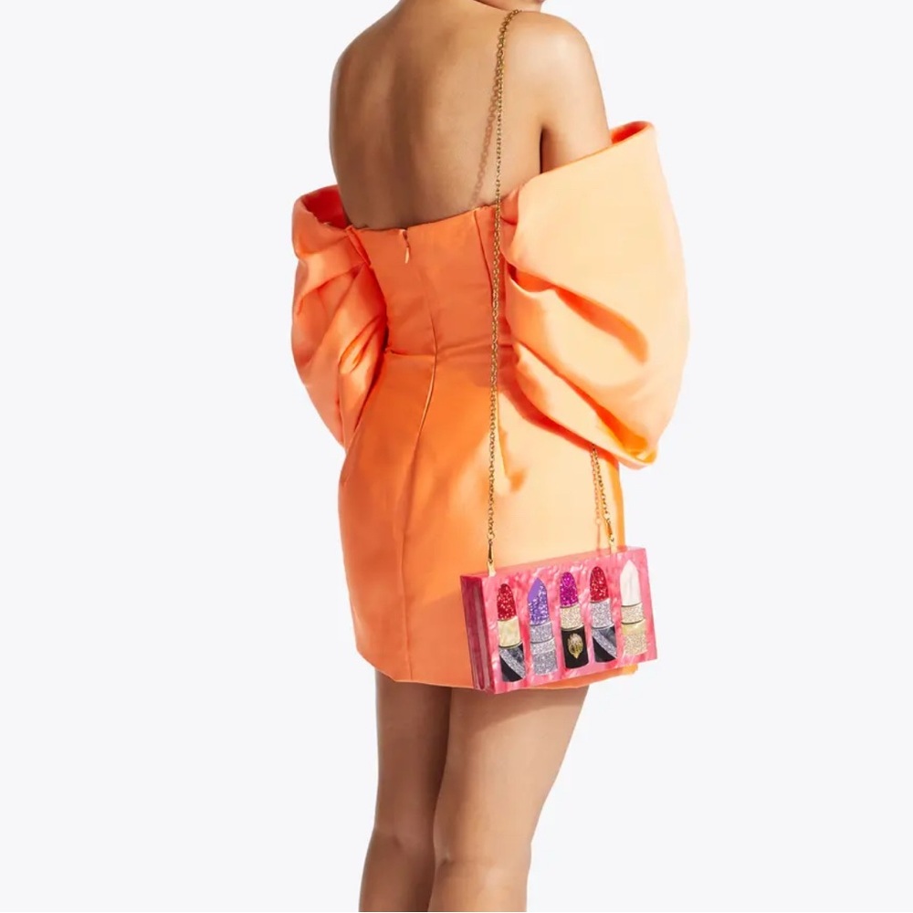 Kurt Geiger Lipstick Clutch Crossbody - Picture 2 of 6